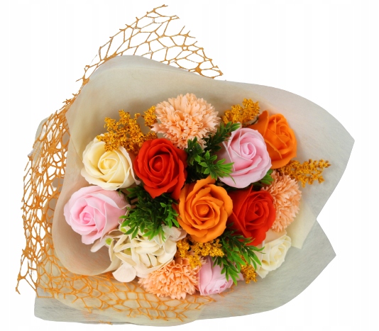 

Bukiet Kwiaty Mydlane Dzień Kobiet