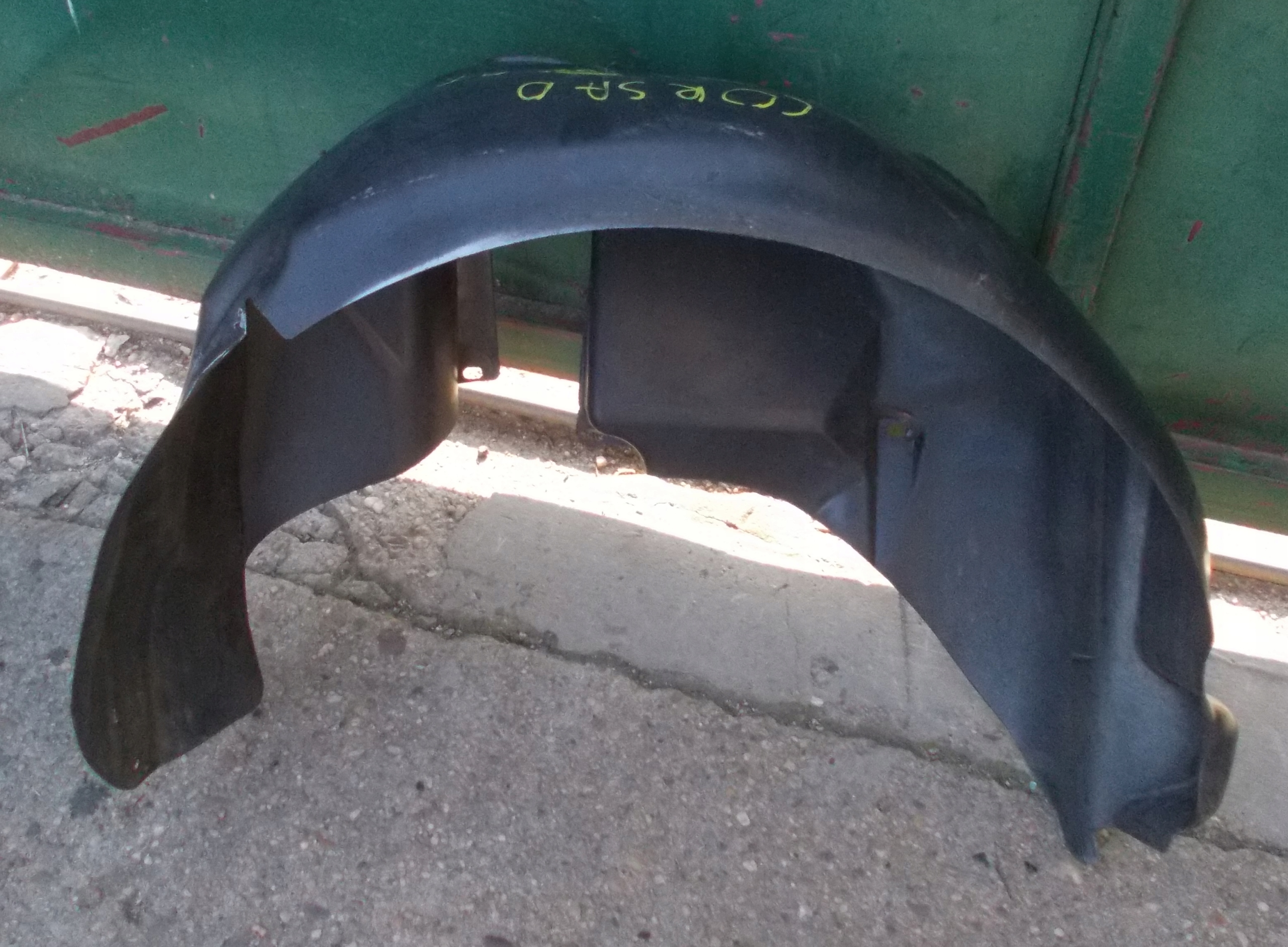 OPEL CORSA D 1.2 B 07R mudguard right rear part 13187363