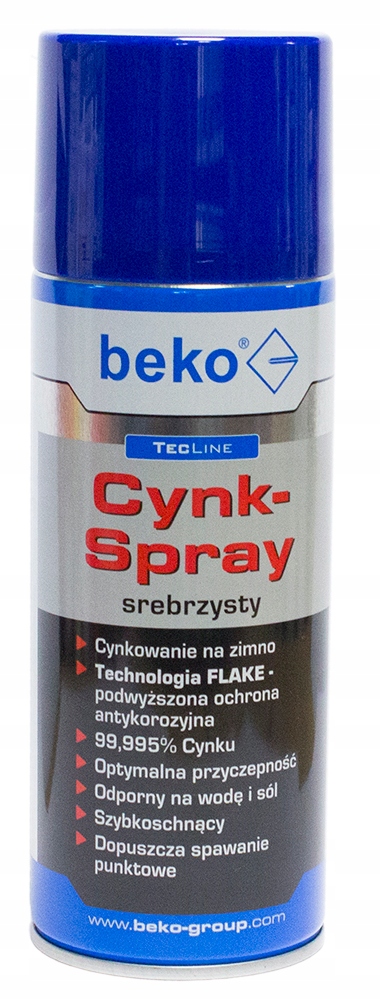 

Beko Ocynk Cynk Ogniowy W Sprayu Jasny 400 ml