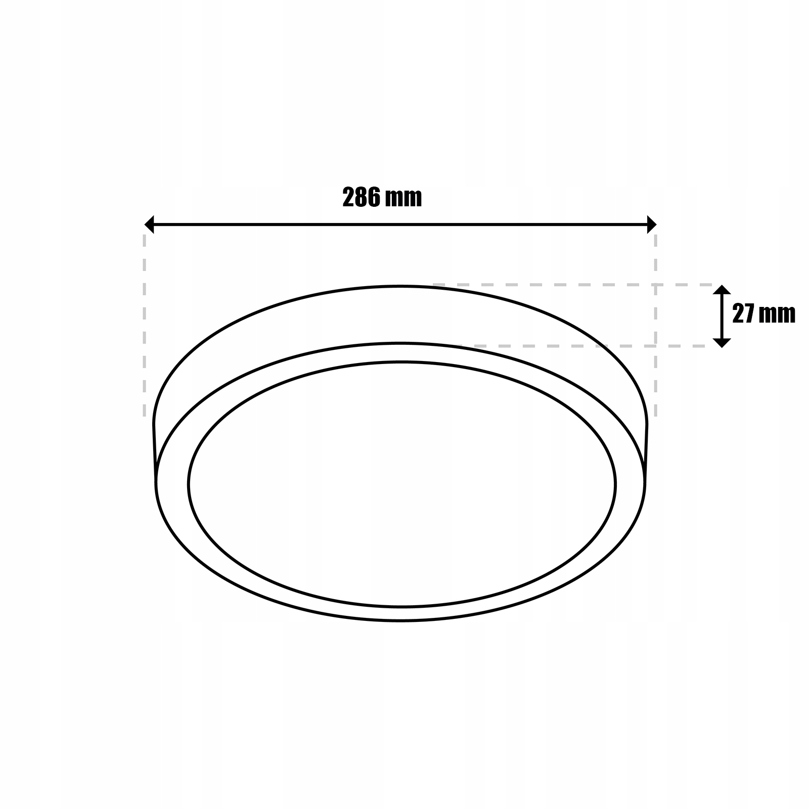 Panel LED 24W PLAFON NATYNKOWY OKRĄGŁY MOCNY LAMPA SUFITOWA OPRAWA ŚCIENNA Rodzaj gwintu zintegrowane źródło LED