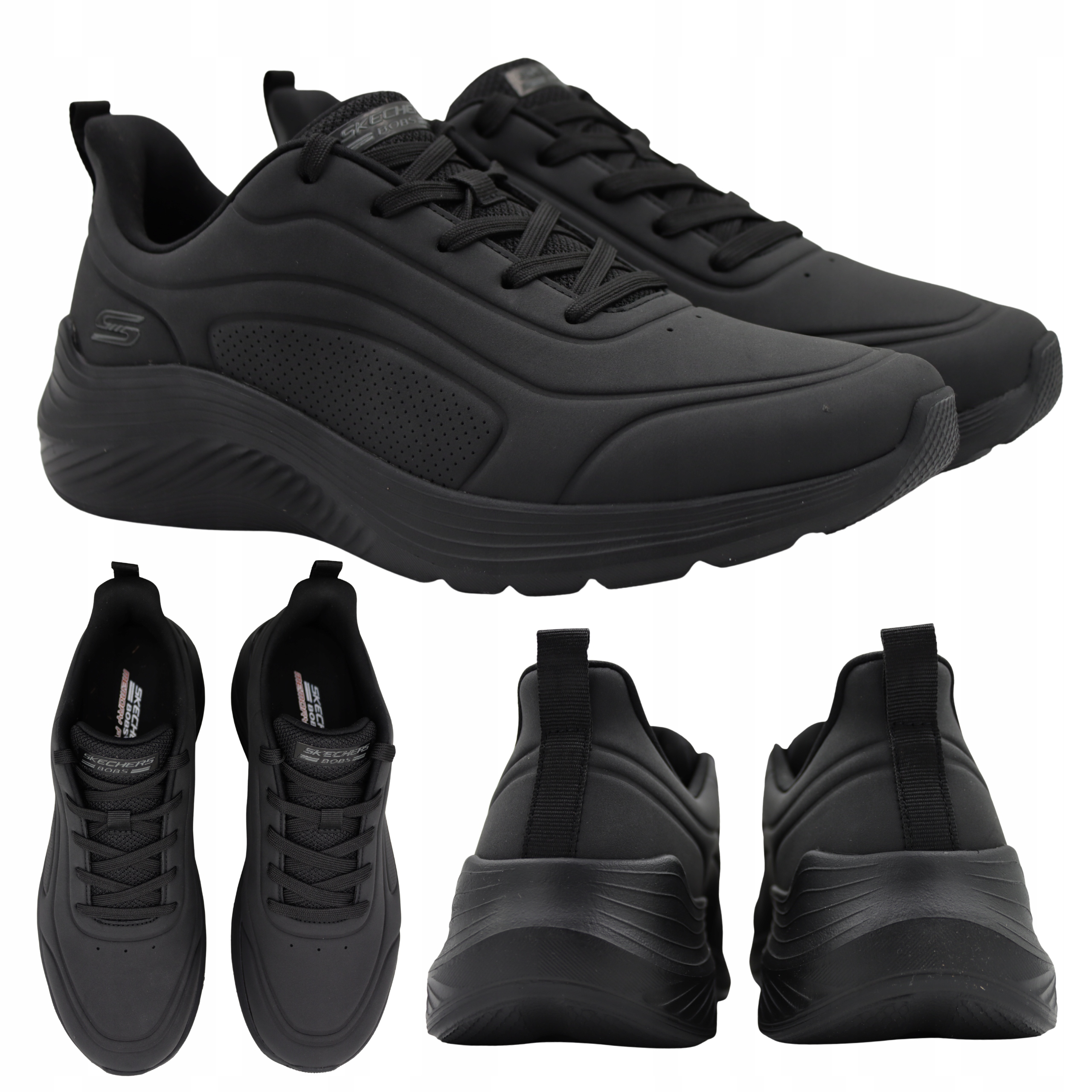 Boty Skechers Pánské Sportovní Černé Lehké Pohodlné 118229/BBK vel. 42
