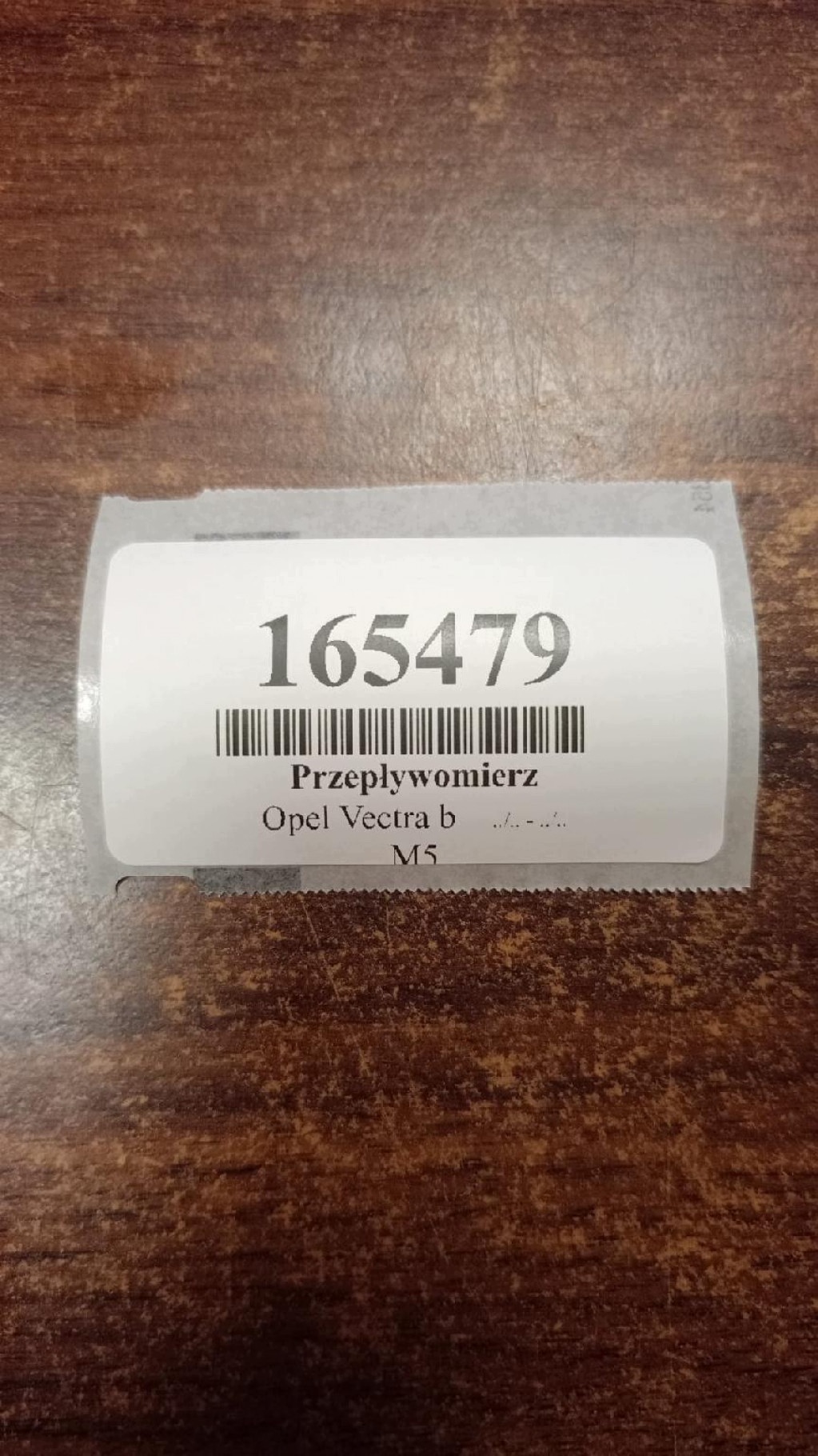 OPEL VECTRA B debimetro 12569224