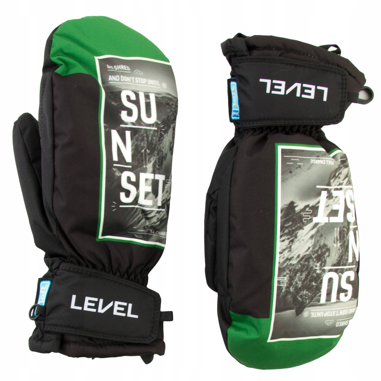 Dětské zimní lyžařské rukavice Level, zateplené, velikost L 6