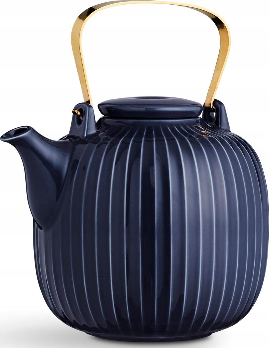 Kähler Hammershøi Konvička na čaj 1,2 l tmavě modrá