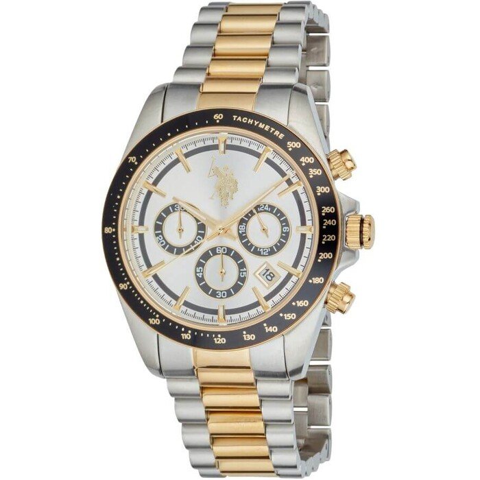 Pánské hodinky U.s. Polo Assn. Thunder USP7331YG Quartz Náramek Ocel