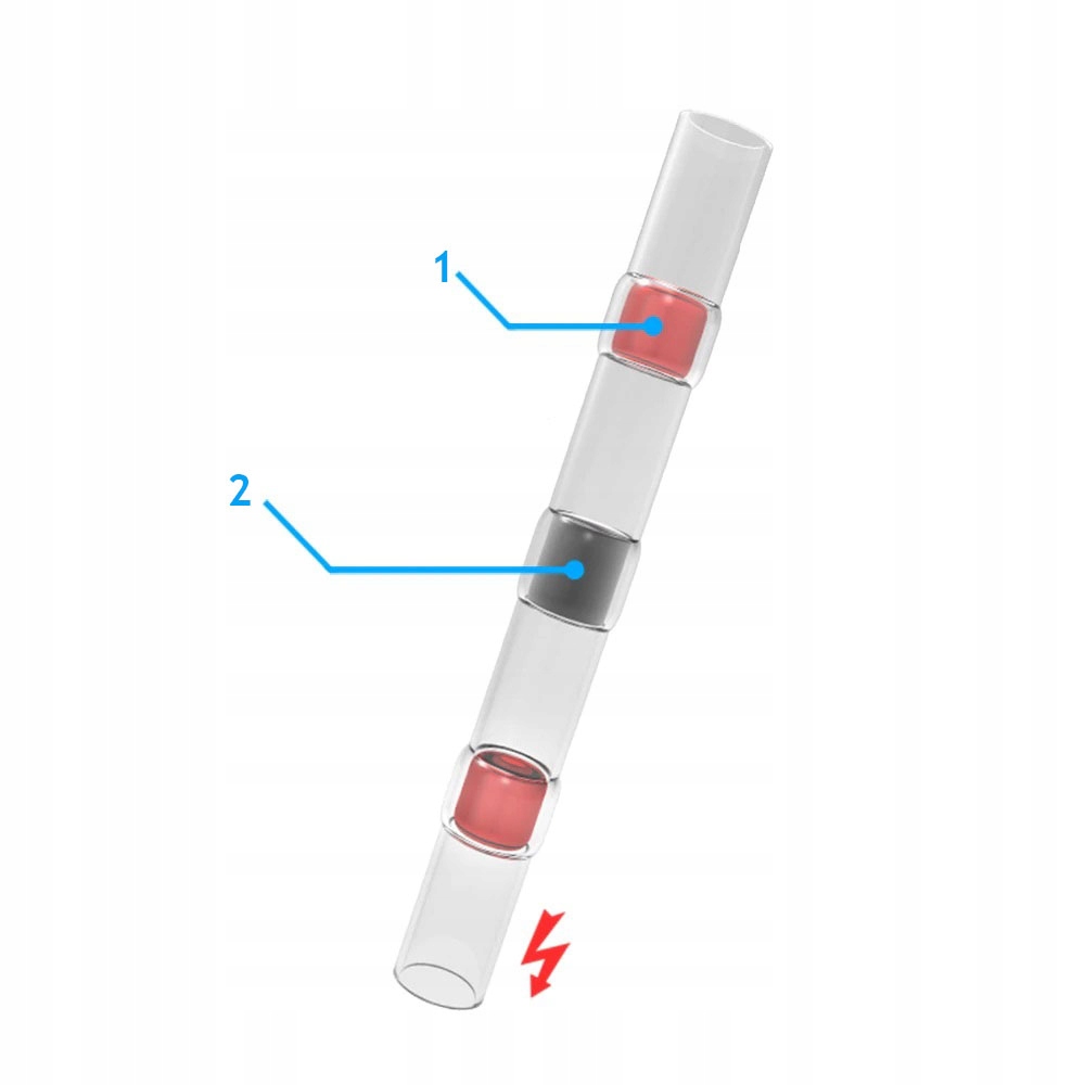 ZESTAW RUREK RURKI TERMOKURCZLIWE KOLOROWE 120szt. Marka Tagred