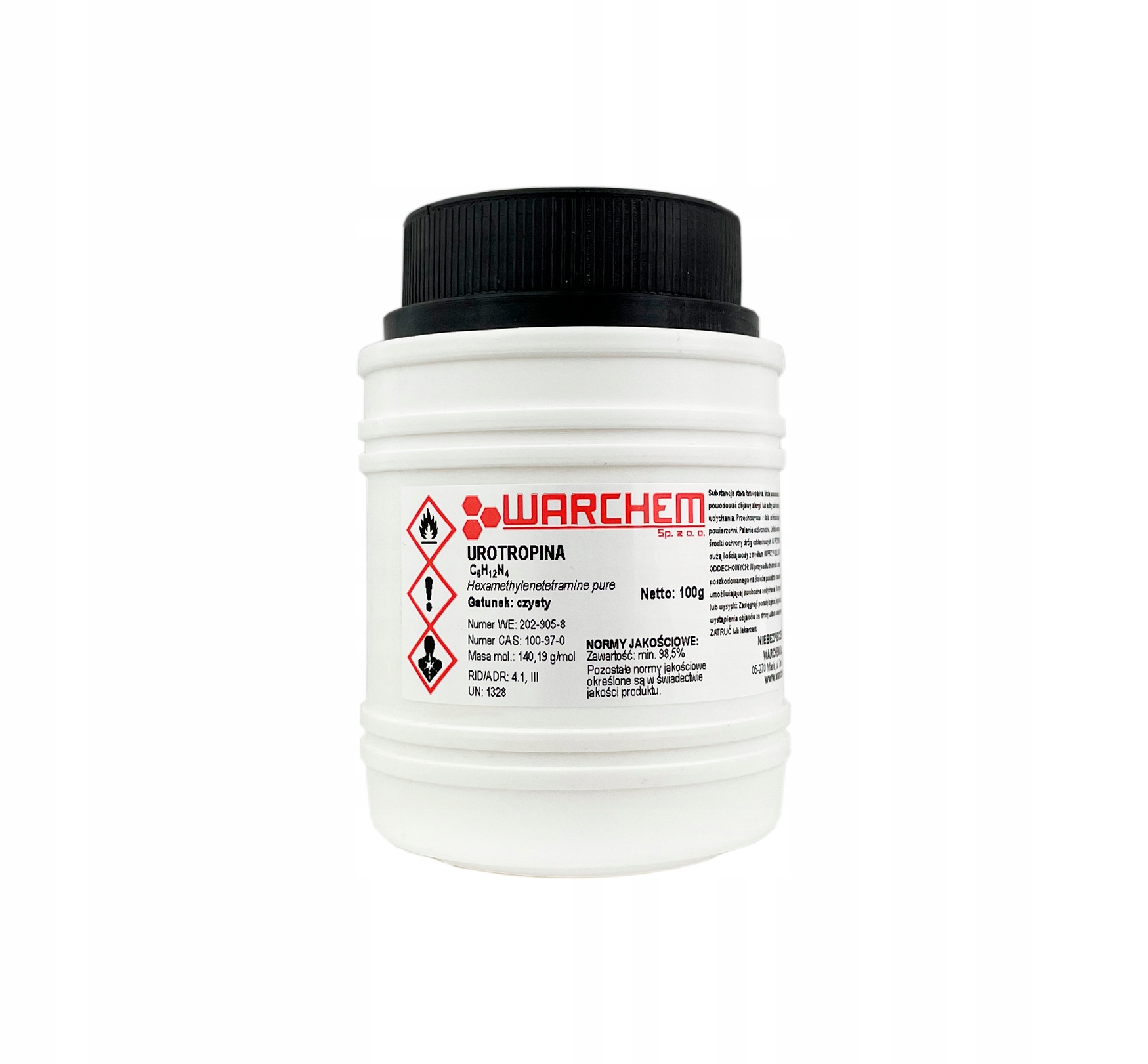 

Urotropina czysta 100g Warchem