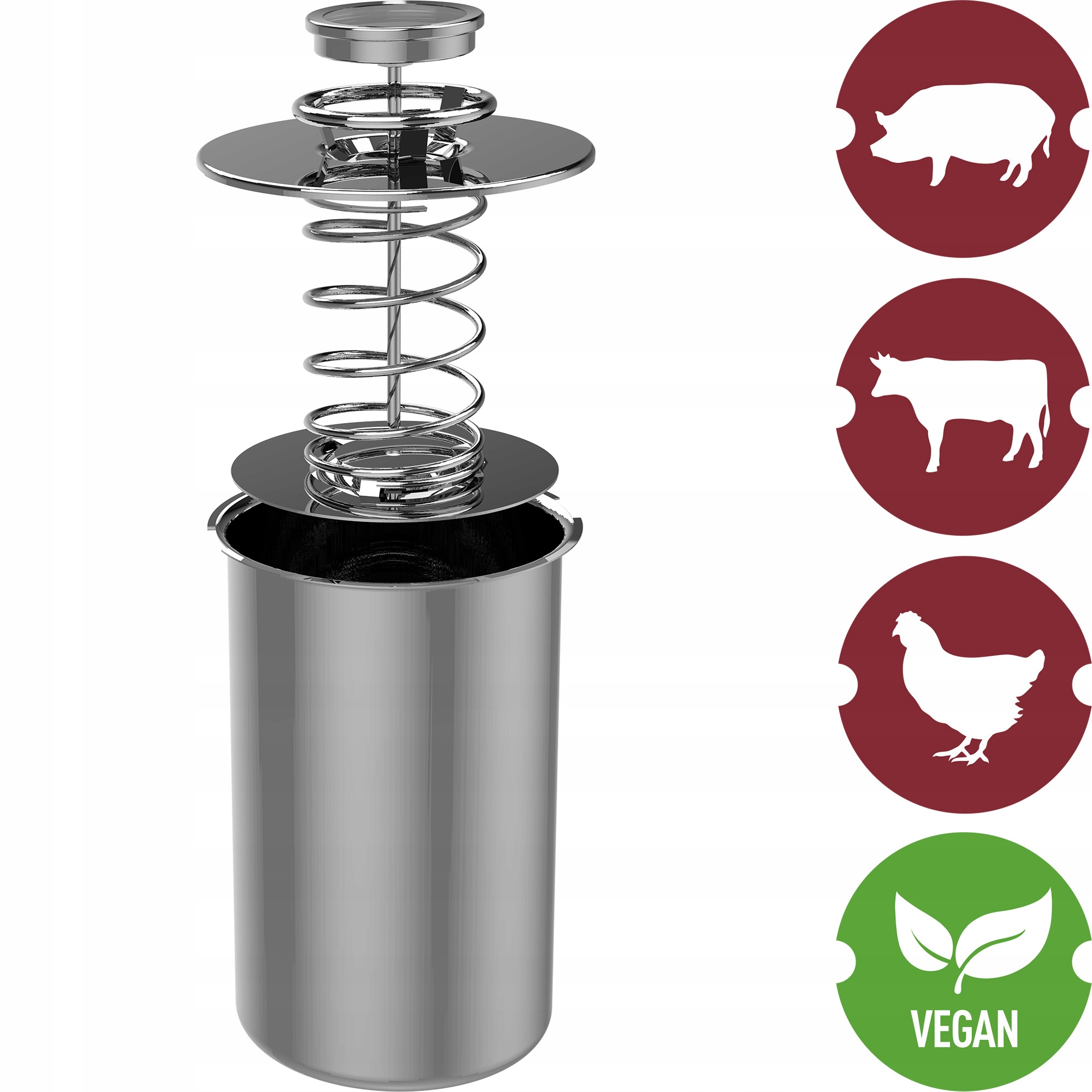 Szynkowar garnek termometr worki zestaw Browin Stal 1,5KG Kod producenta szynkowar