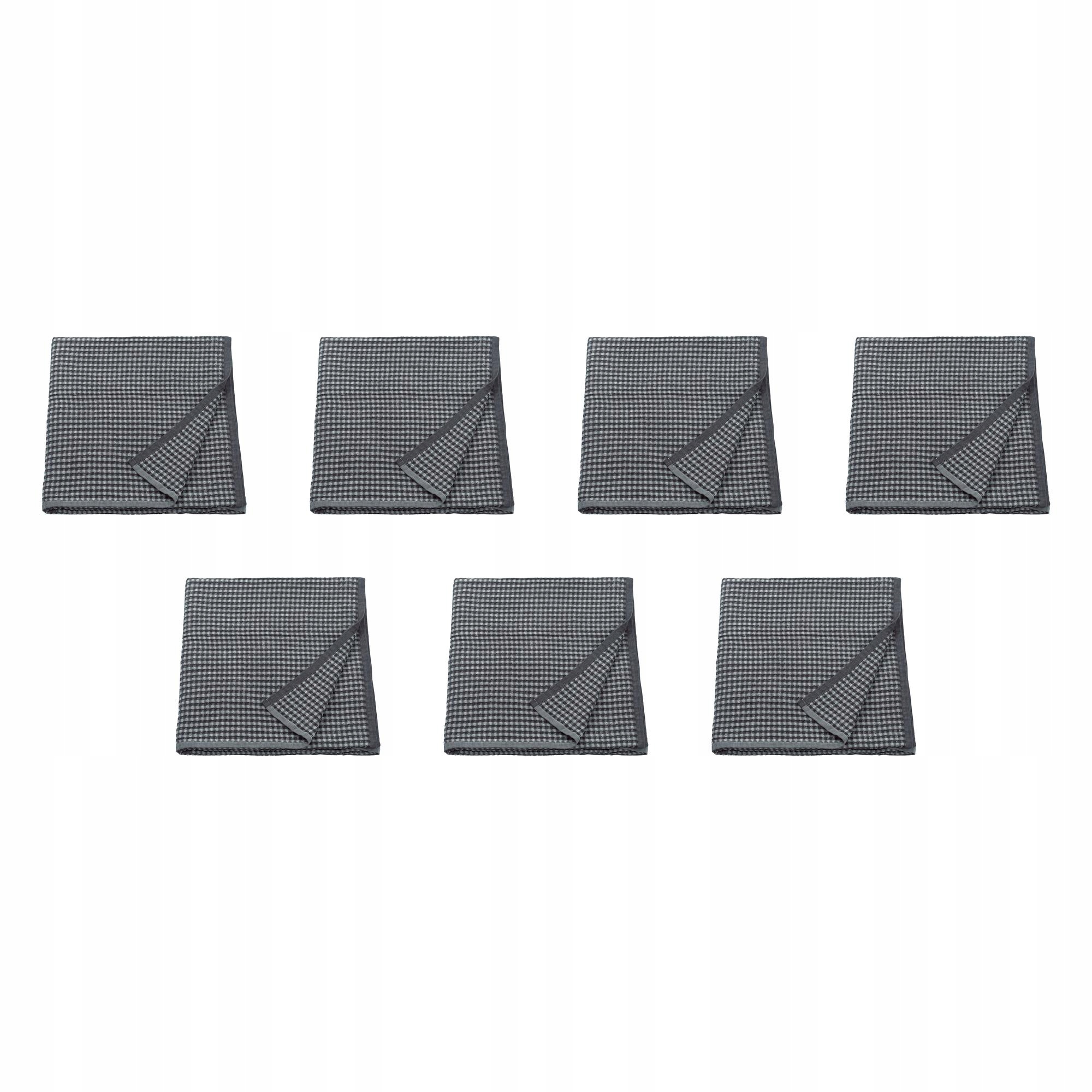 7 ks Přehoz Pelartuja tmavě šedý světle šedý 150x250 cm bavlna