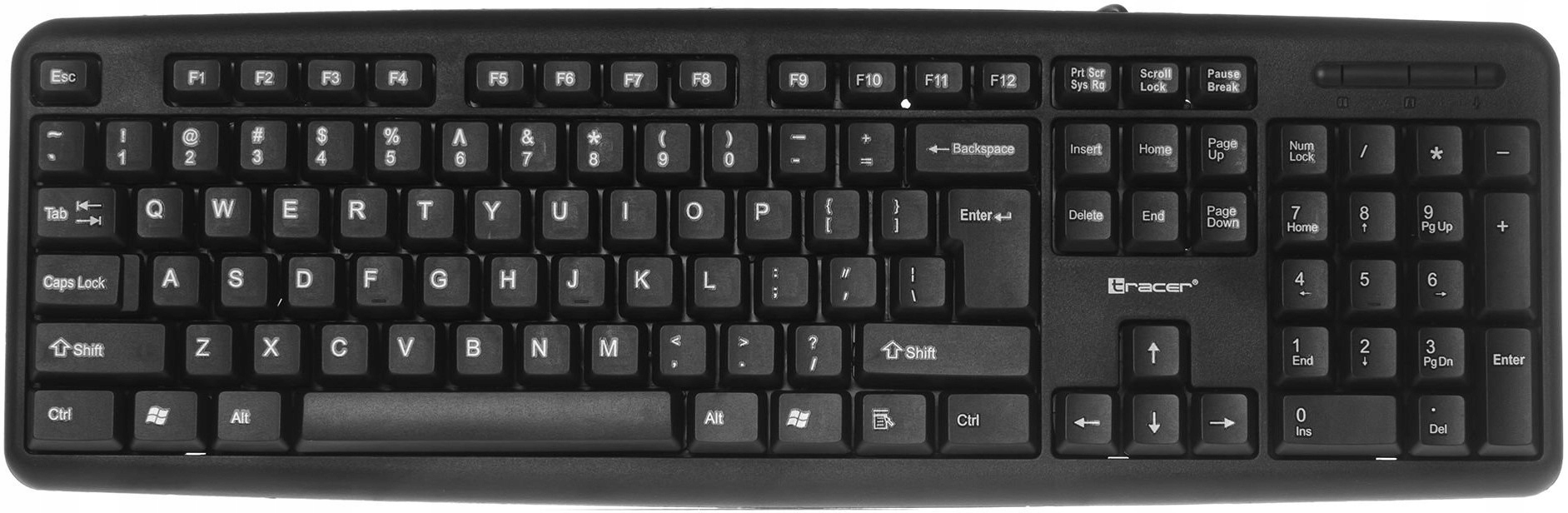 Клавиатура для компьютера Tracer Maverick Black USB