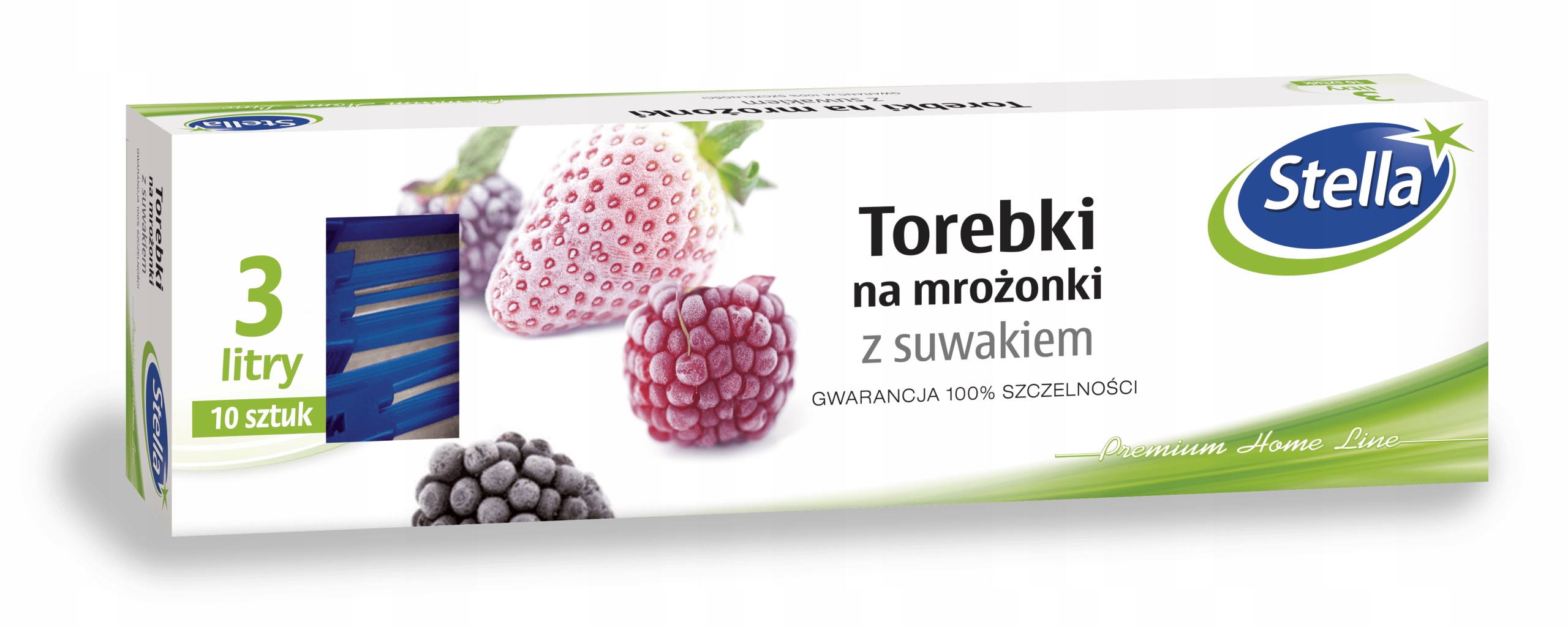 

Torebki Na Mrożonki Z Suwakiem 3L 10SZT
