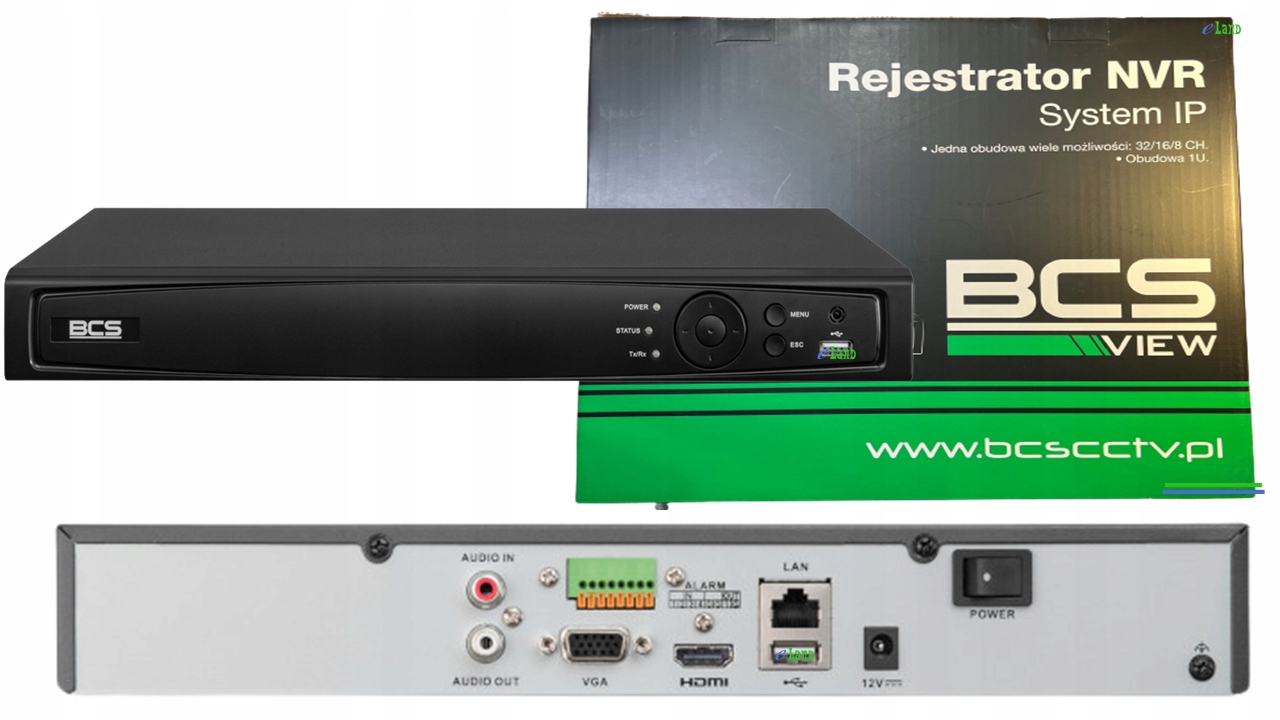 Rejestrator Ip BCS-V-NVR1601-4KE 16CH, 8MPx