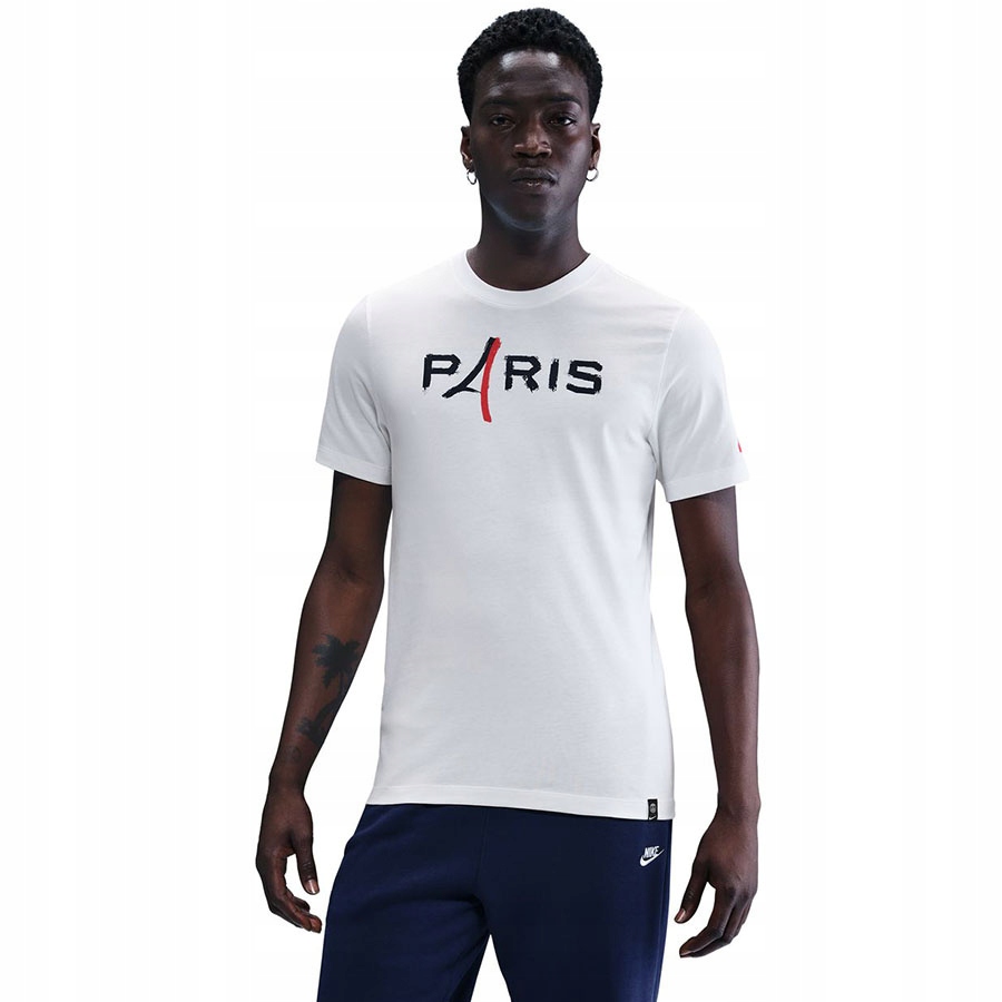 Tričko Nike Psg Ss Tee HV4943-100 L bílé