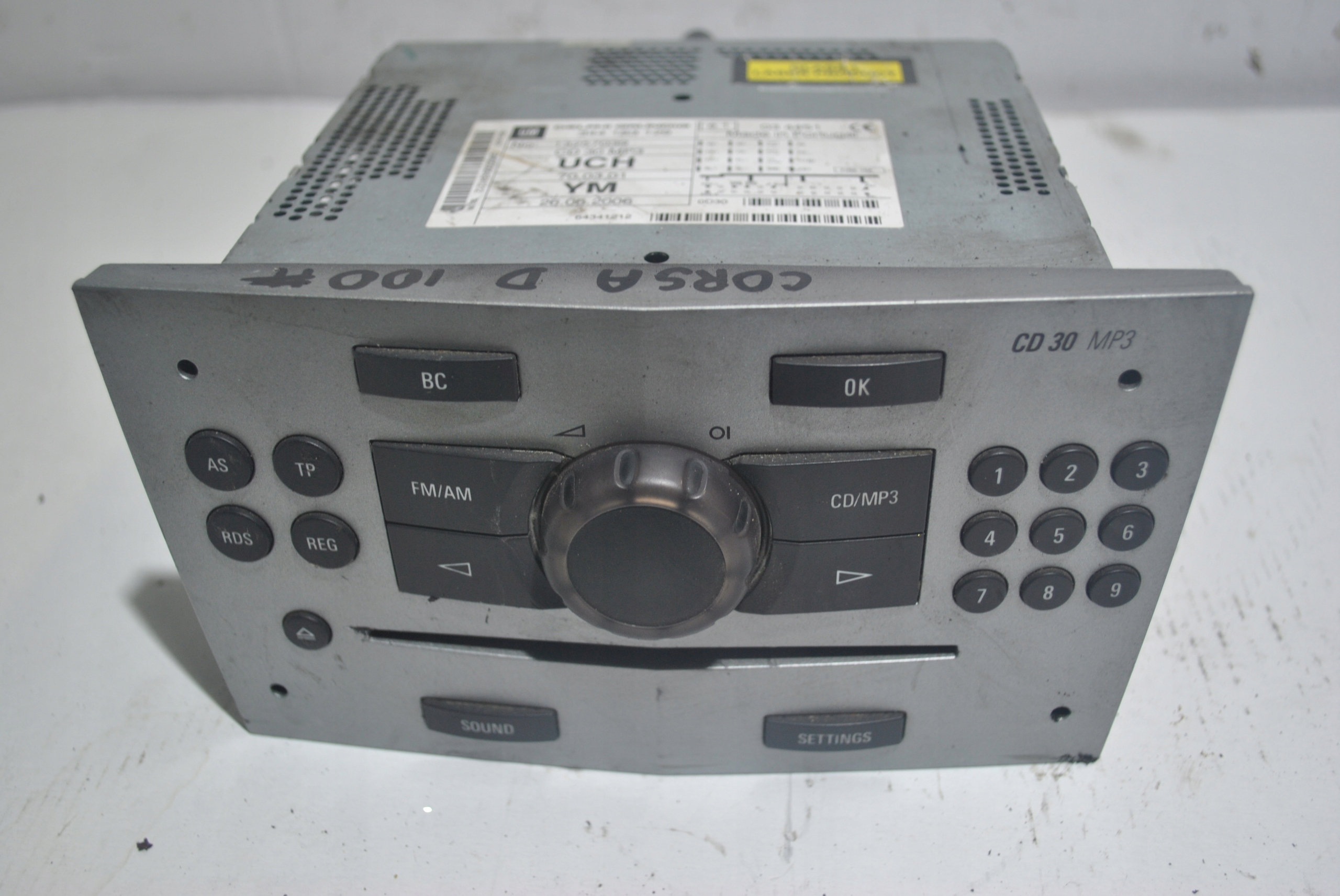 CD-ПЛЕЕР OPEL CORSA D 13257039