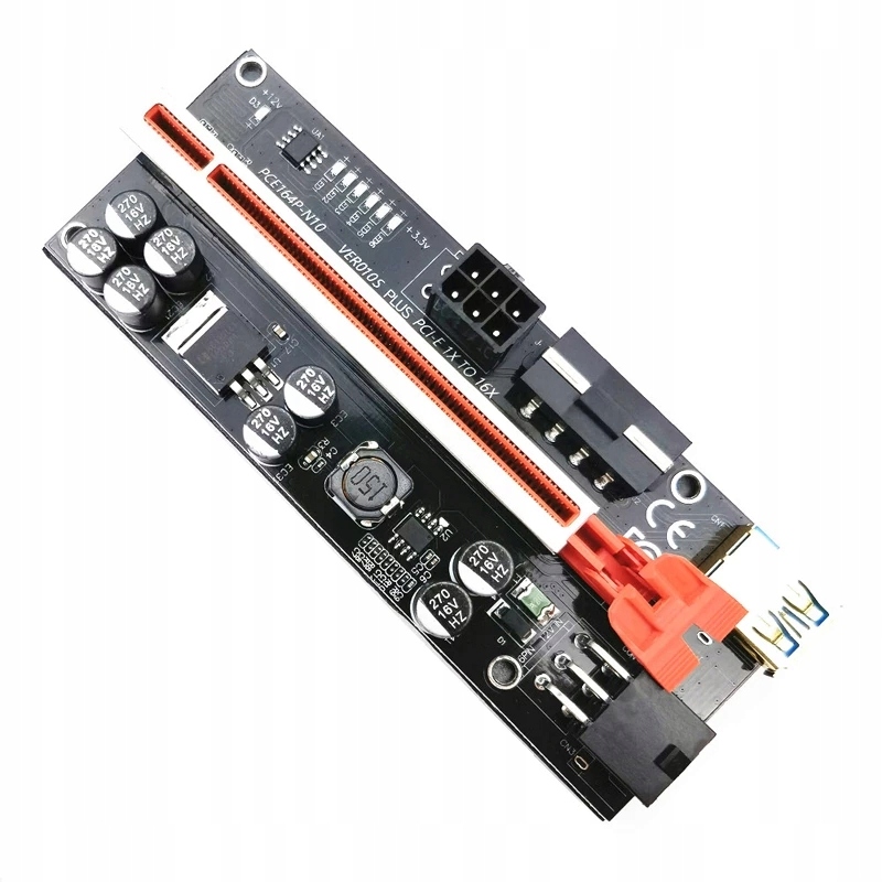RISER VER010S-PLUS PCI-E PCI USB3.0 MINING ETH BTC Model karty graficznej VER 010S PLUS