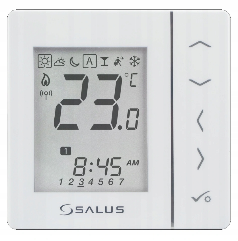 

Salus VS30W Regulator Przewodowy Temperatury Tygod