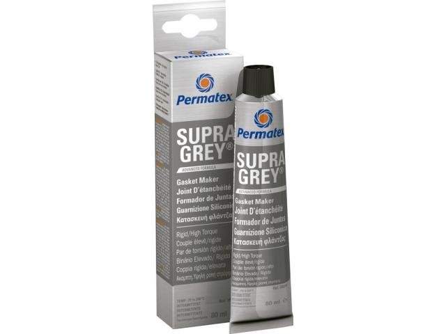 AMT PERMATEX - USZCZELNIACZ SILIKONOWY SZARY SUPRA
