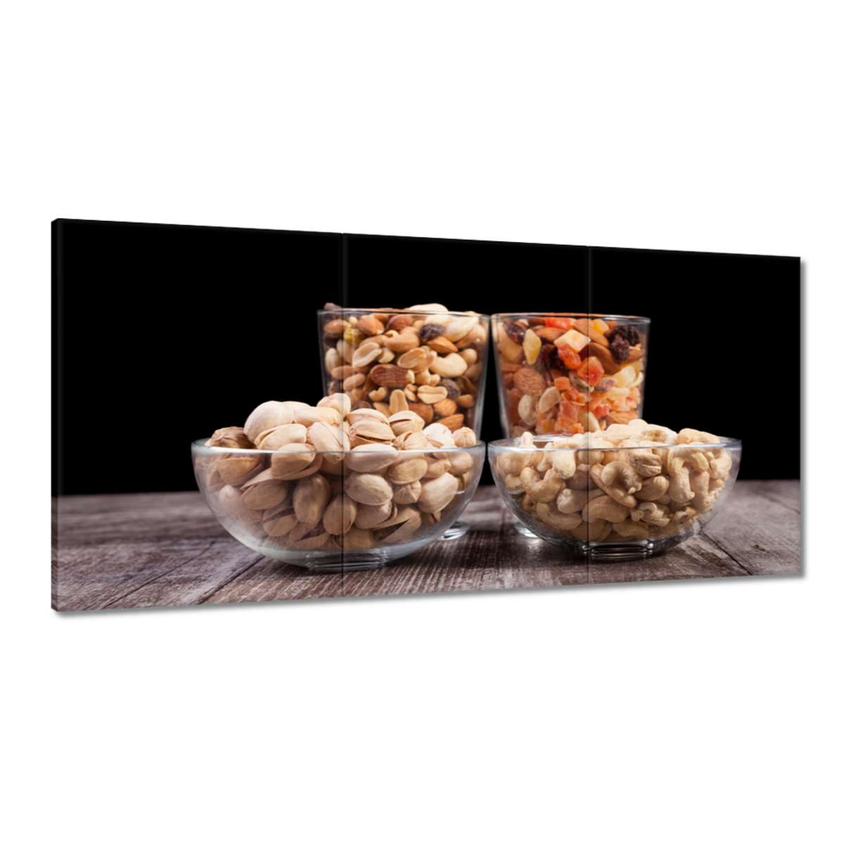 Obrazy 180x90 Mix sušených orechov
