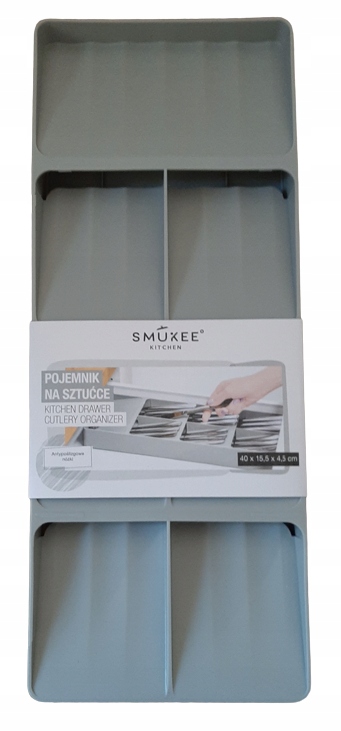 

Smukee Pojemnik na sztućce 40x15,5x4,5cm organizer