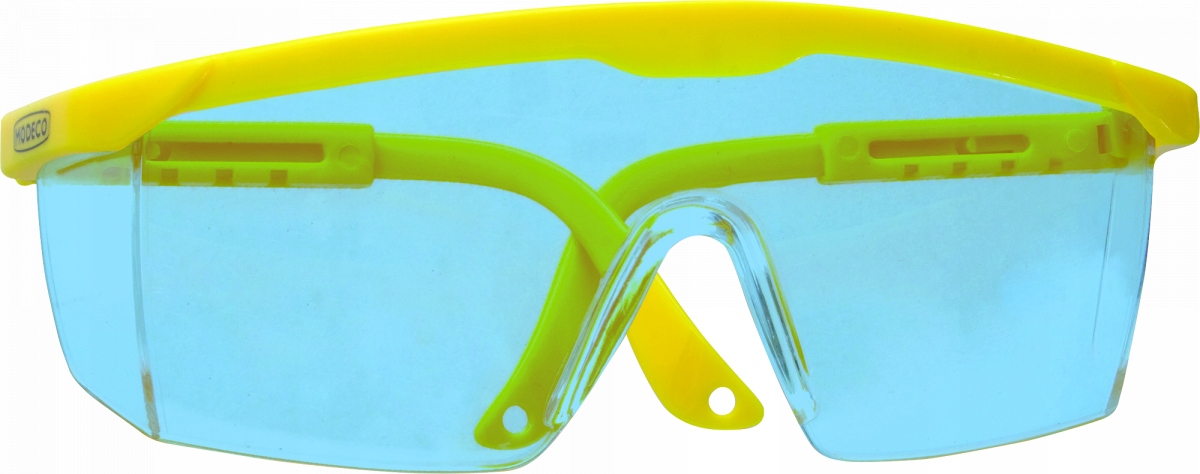 OKULARY OCHRONNE MN-06-102 Gogle niebieskie