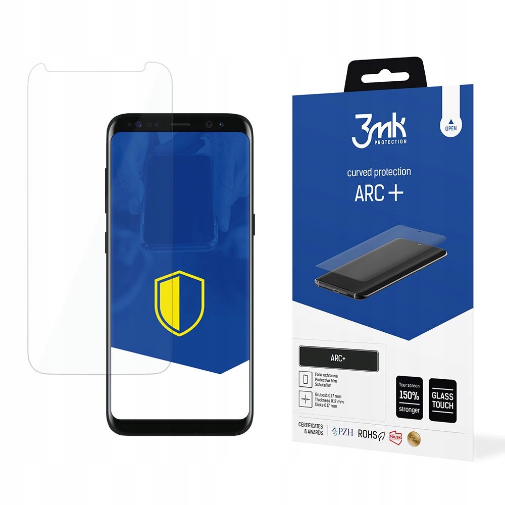 Folia ochronna hydrożelowa na ekran do Samsung Galaxy S8 3mk Arc+