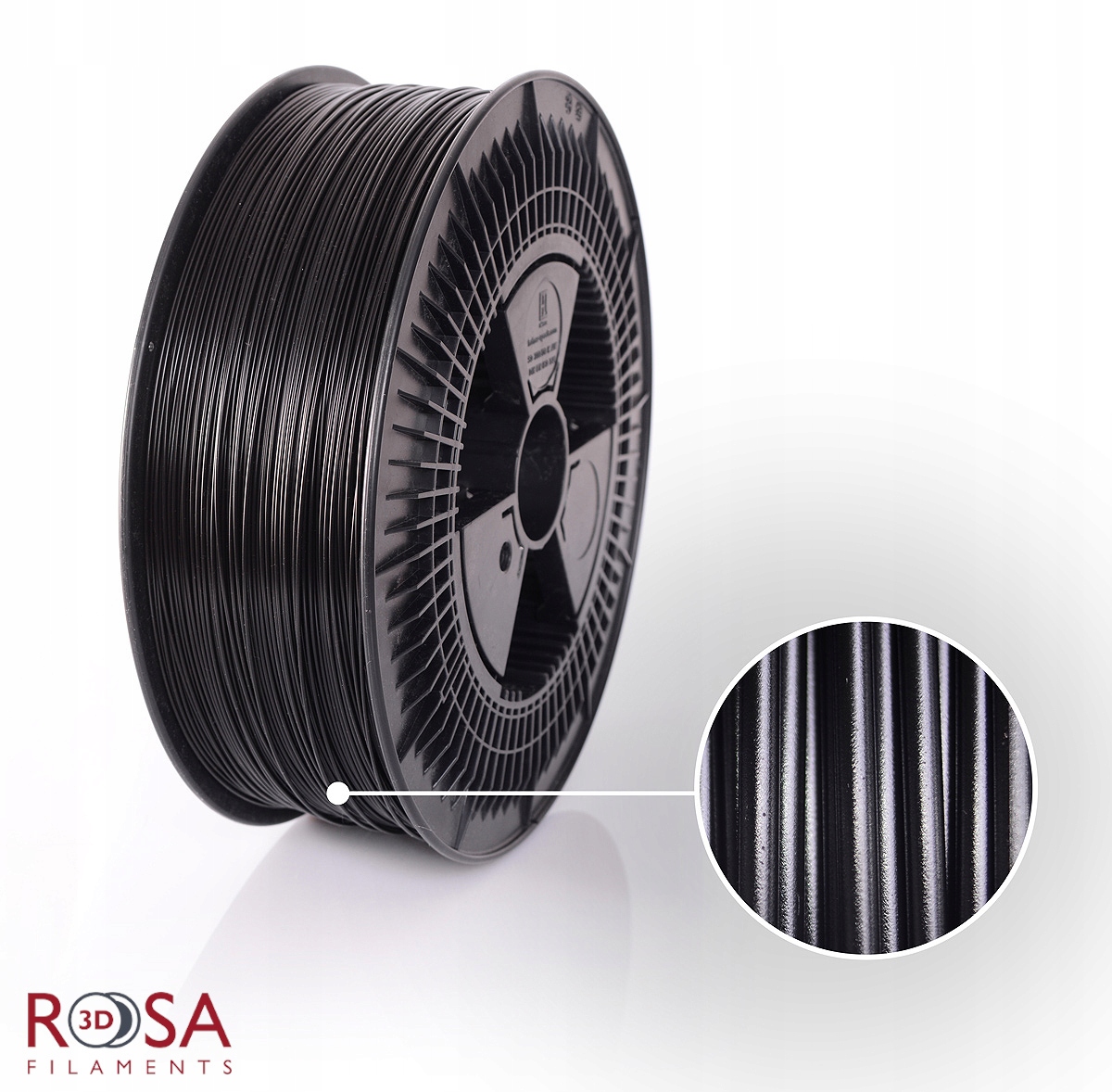 Filament Rosa3D PET-G Standard Black Czarny 1,75mm 3kg EAN (GTIN) 5907753130020