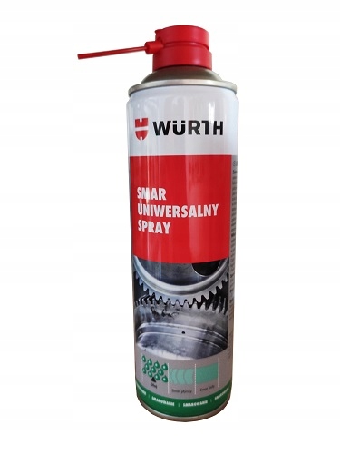 WURTH Smar do Łańcucha Roweru Bram Garażowych Śrub Sworzni Zestaw 2 sztuki Stan opakowania oryginalne