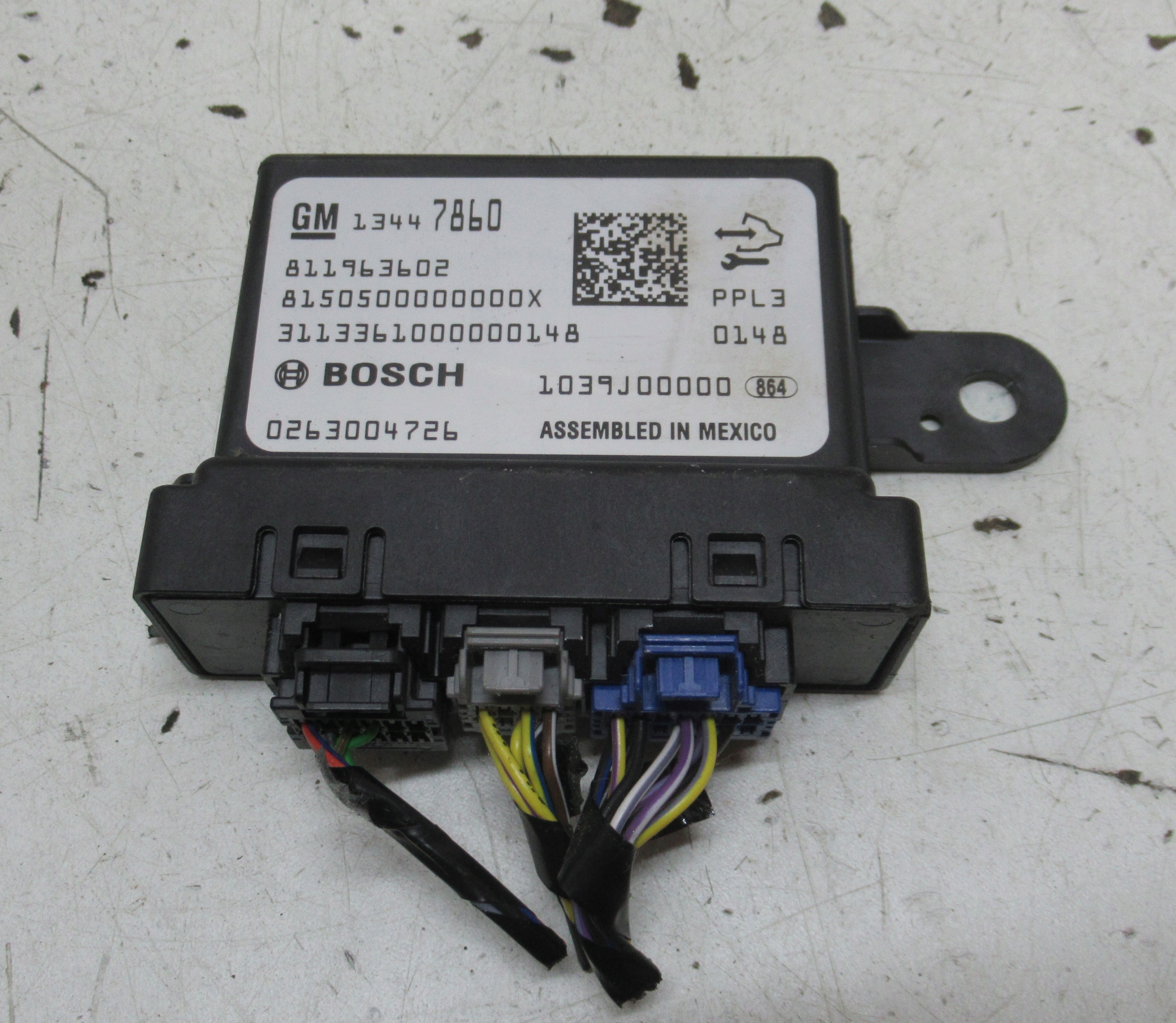 MERIVA B II FL 2014R module control unit PDC 13447860