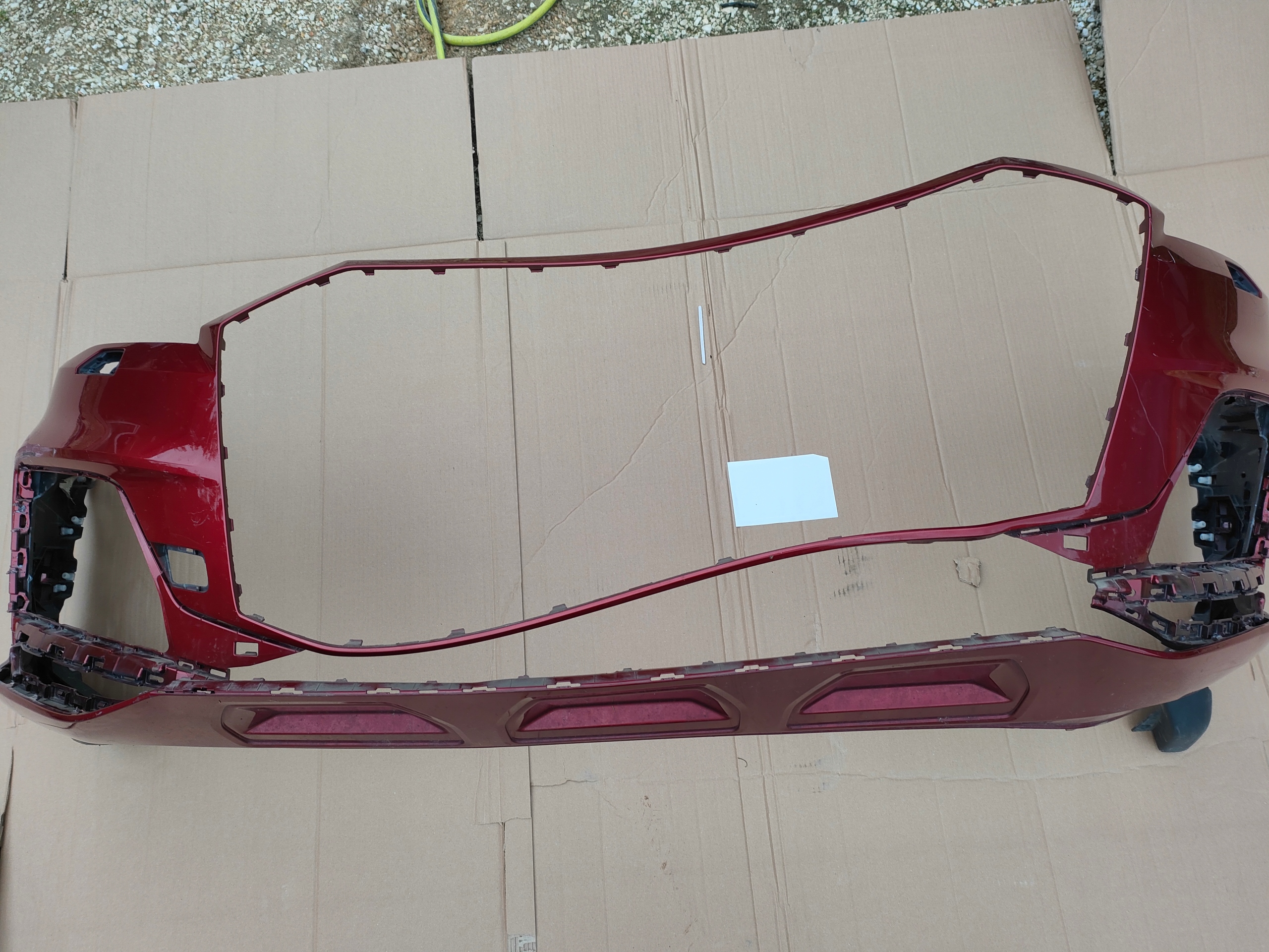 bumper front front AUDI Q7 II 2 LIFT FACE LIFTING 4M0 S-LINE 4m0807733f