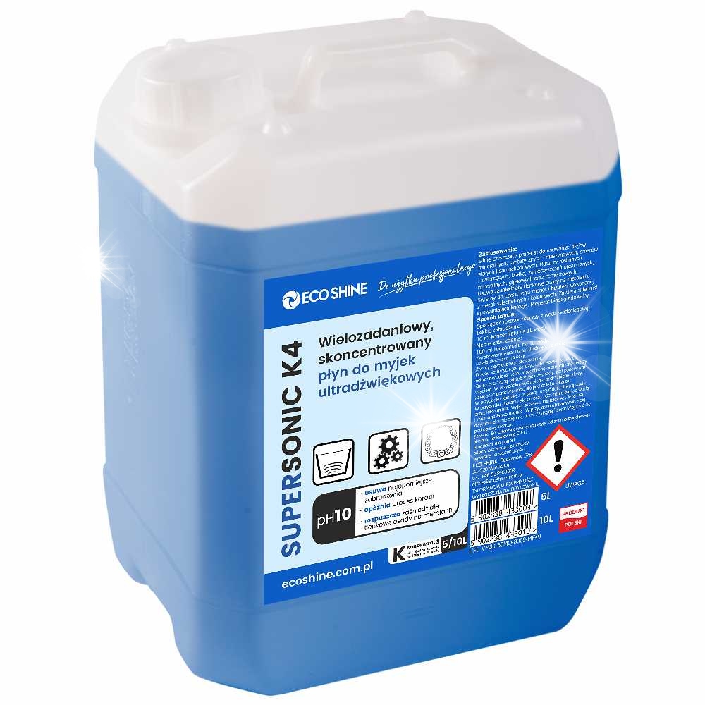 Eco Shine Supersonic K4 10 L Koncentrát Pro Tlakové Myčky (dříve K3)
