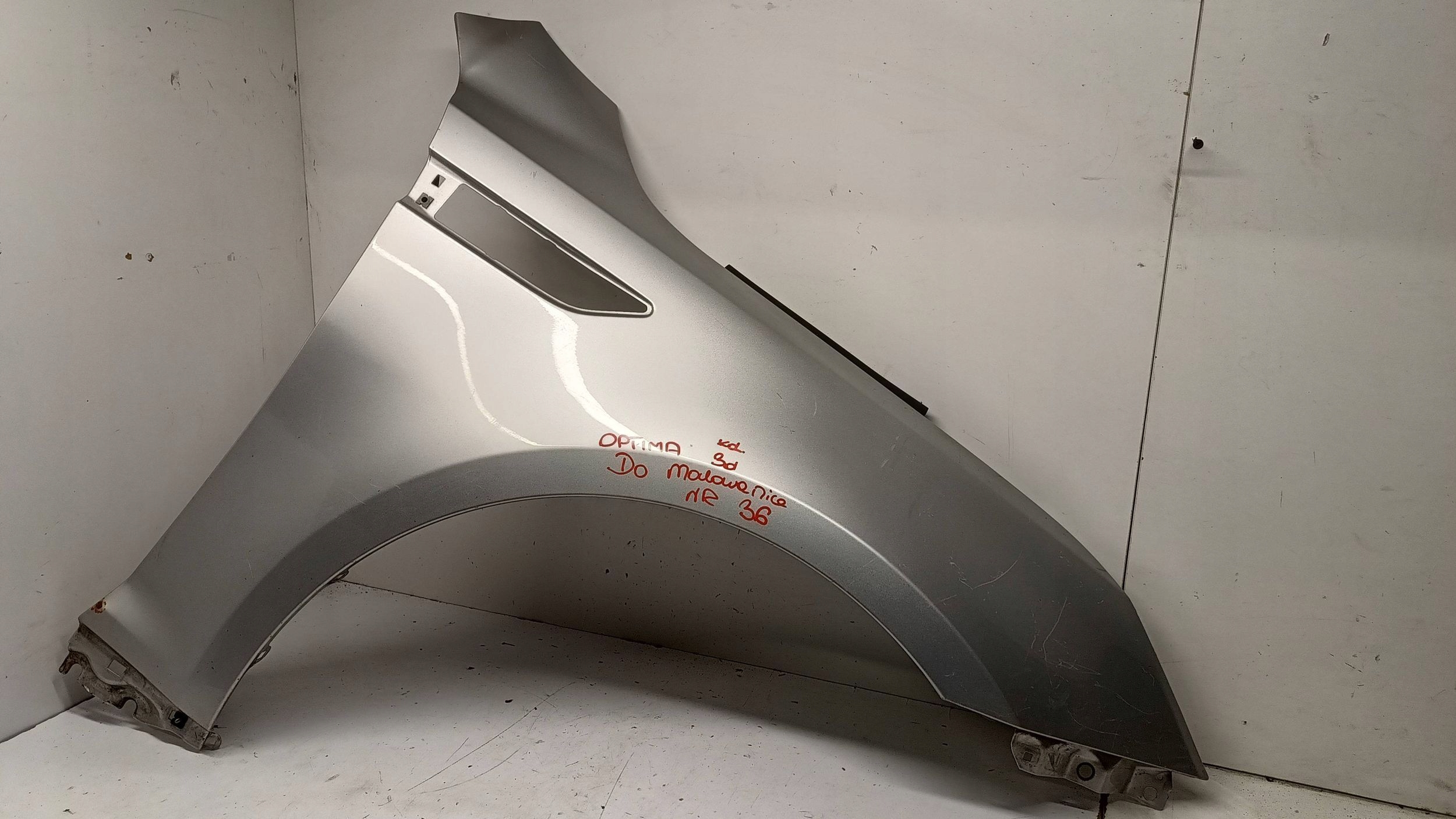 KIA OPTIMA III fender right front front NR36 3D 2010