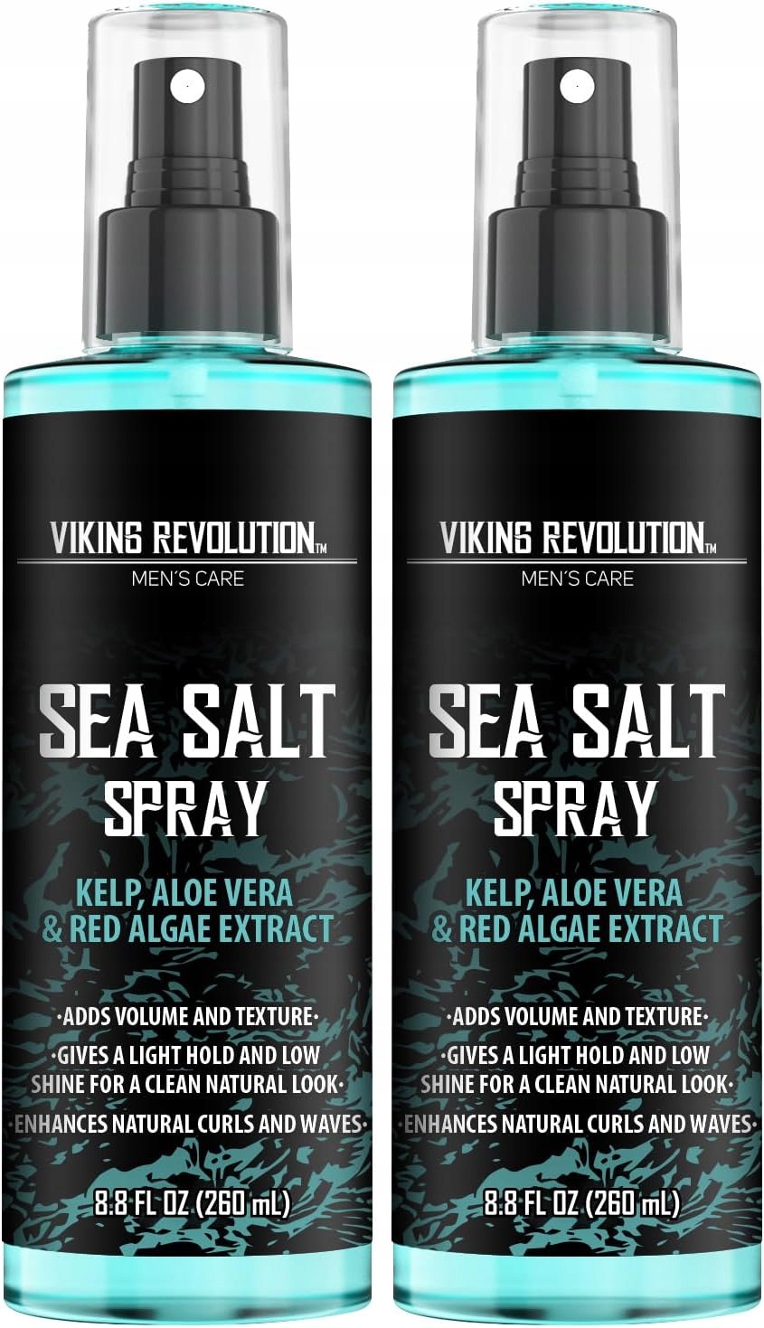 Viking Revolution sprej mořská sůl aloe objem kadeře vlny textura 240 ml