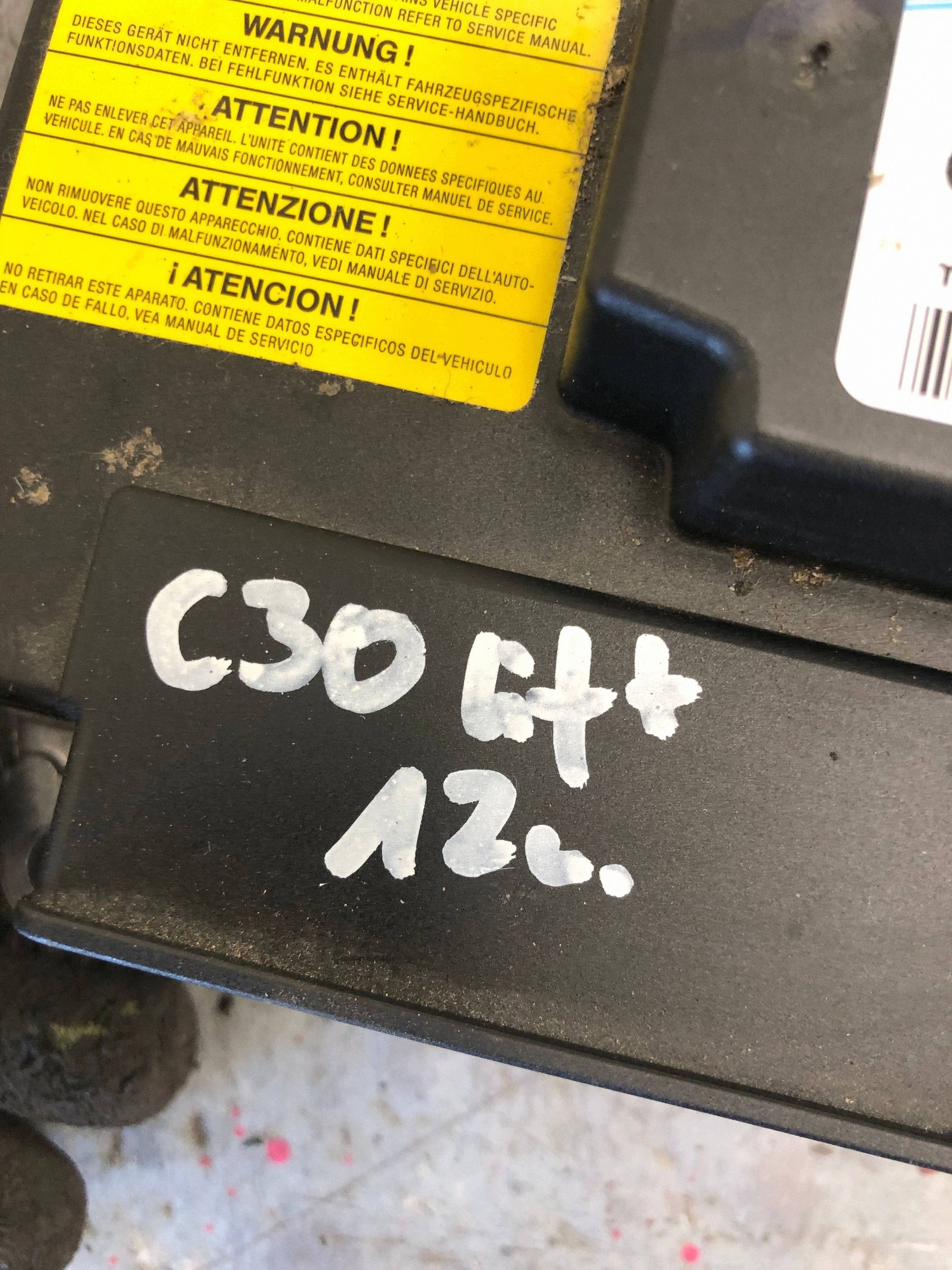Module SENSOR Airbag VOLVO C30 LIFT 31334738