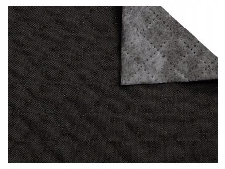 Tkanina Oxford prošívaná voděodolná tmavě šedá