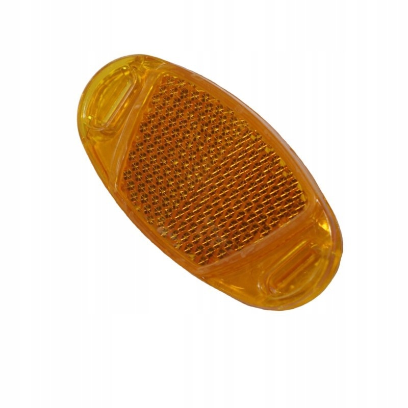 

Odblask na koło koła szprychy pomarańczowy