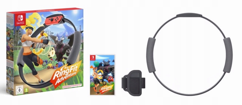 Nintendo Ring Fit Adventure Nintendo Switch pudełkowa - Stan: Nowy