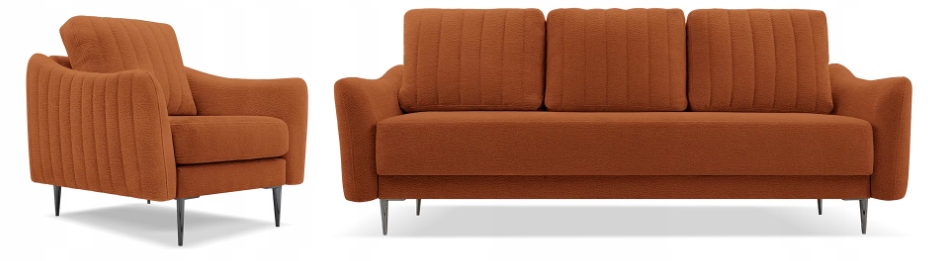 Sada Latina Dress Me 12 gauč s funkcí spaní křeslo šenilová Výrobce Pl