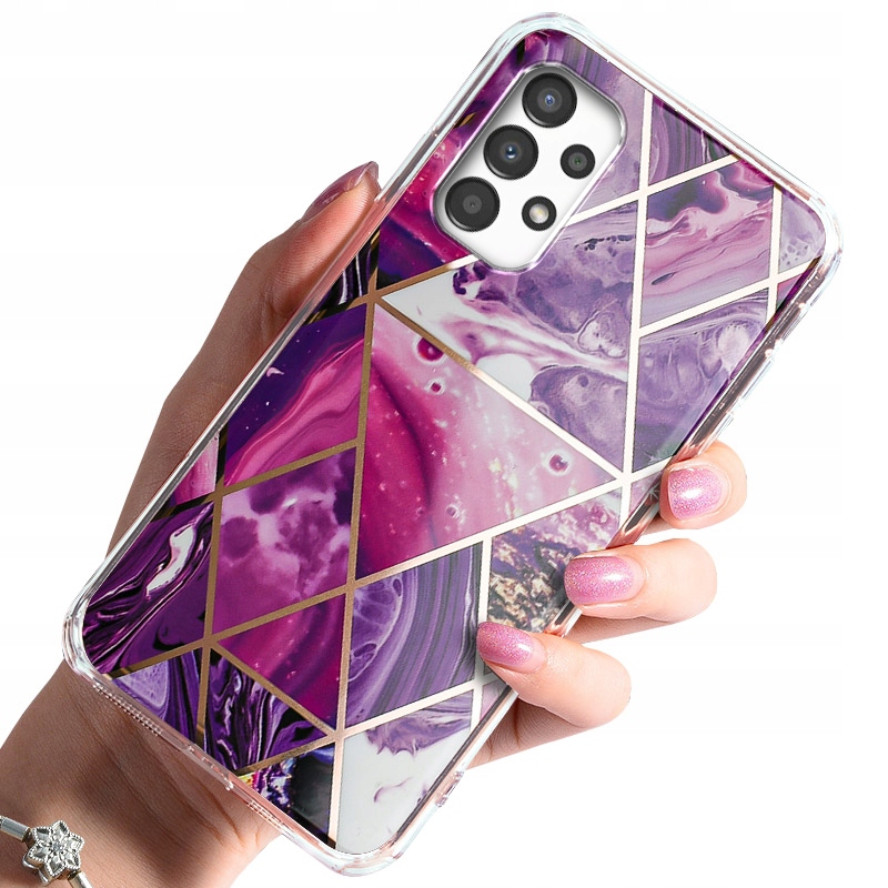 

Etui Case Wzór Szkło 9H do Samsung Galaxy A13 4G