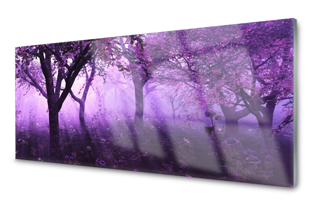 

Panel szklany do kuchni Drzewa Roślina 125x50