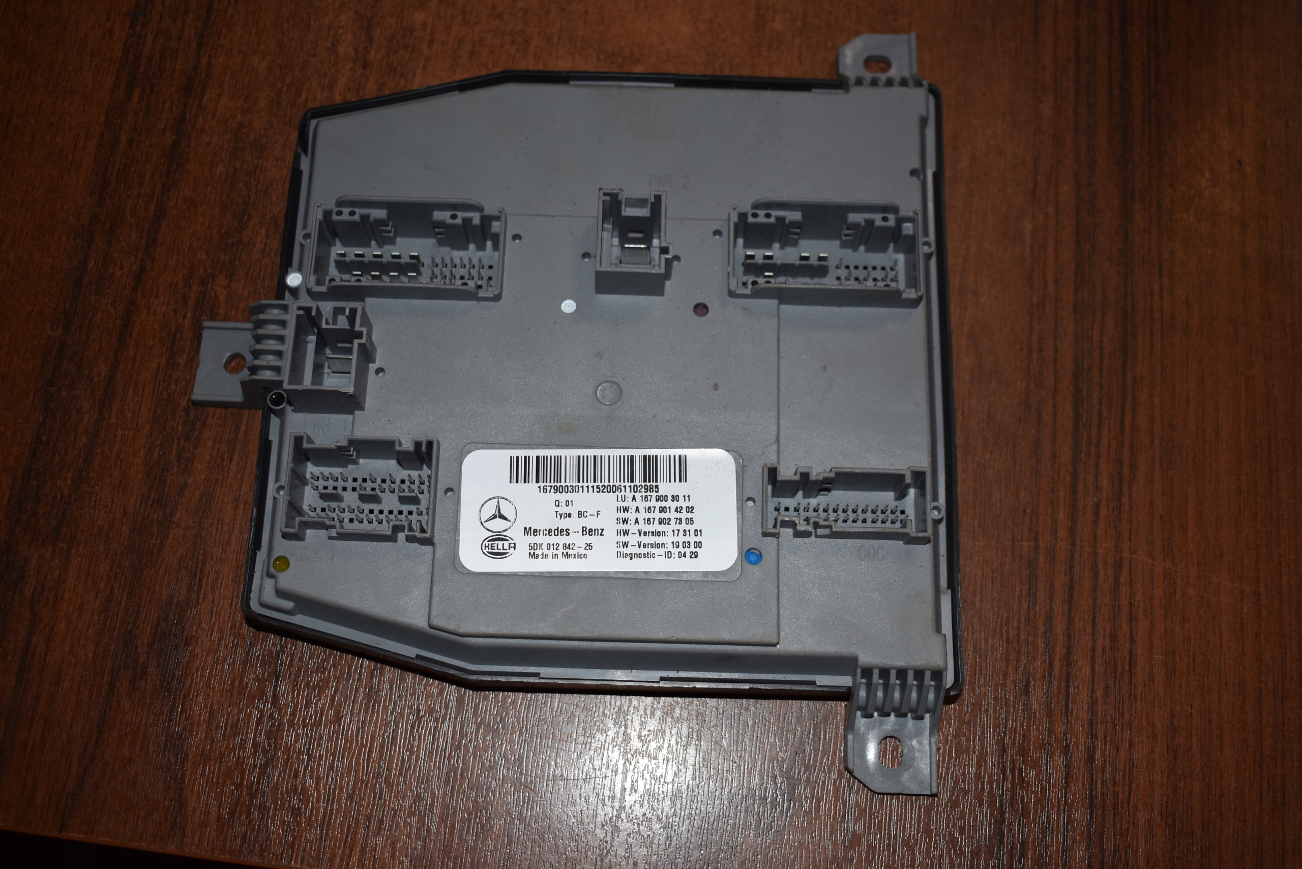 IDEALNY module control unit KOMFORTU MERCEDES W167 1 9