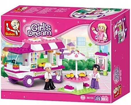 

Klocki Sluban Bar Food Truck Lodziarnia