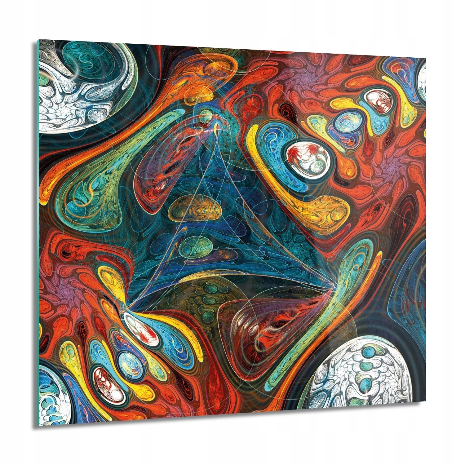 Iluze vesmíru Skleněný nástěnný obraz 60x60 grafika