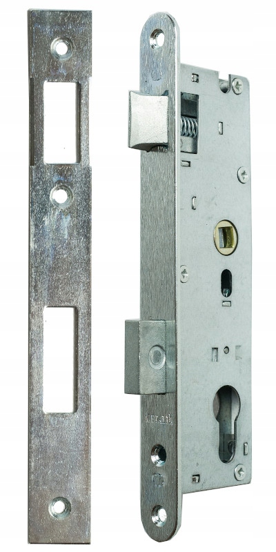 

Zamek Do Furtki Bramki Wpuszczany Zapadka 72/34 mm