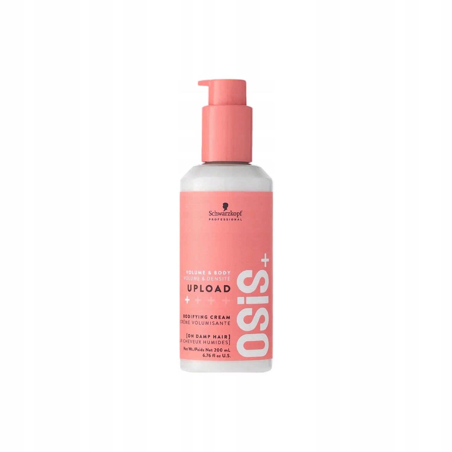 Schwarzkopf Professional, Osis+ Upload, vyhlazující krém pro objem vlasů, přirozená fixace, stupeň 2