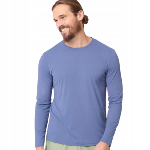 Koszulka Męska Do Pływania Długi Rękaw Top Anty Uv Surfing UPF50+ XXL