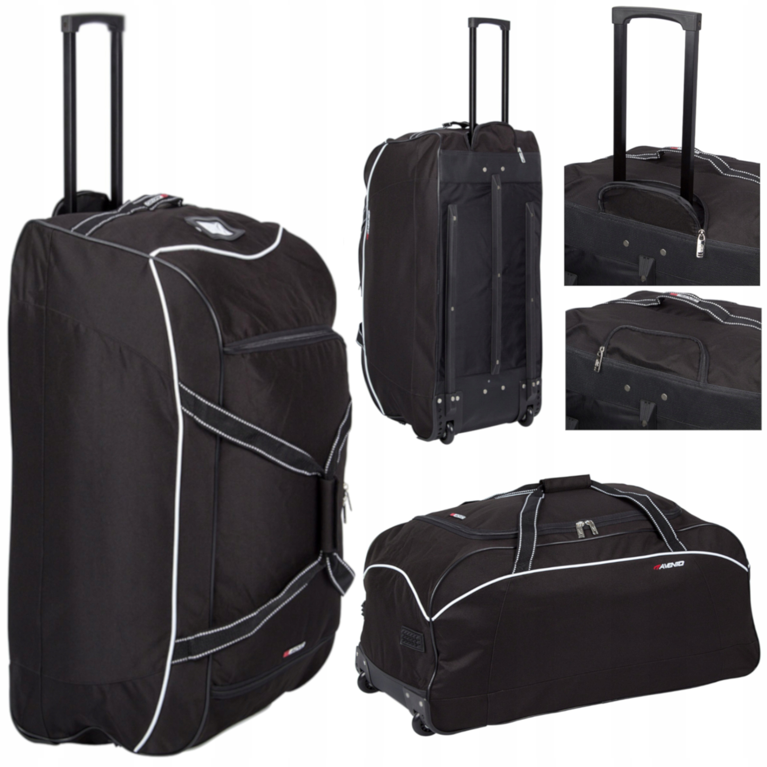Torba podróżna na kółkach duża walizka miękka pojemna Avento 120L