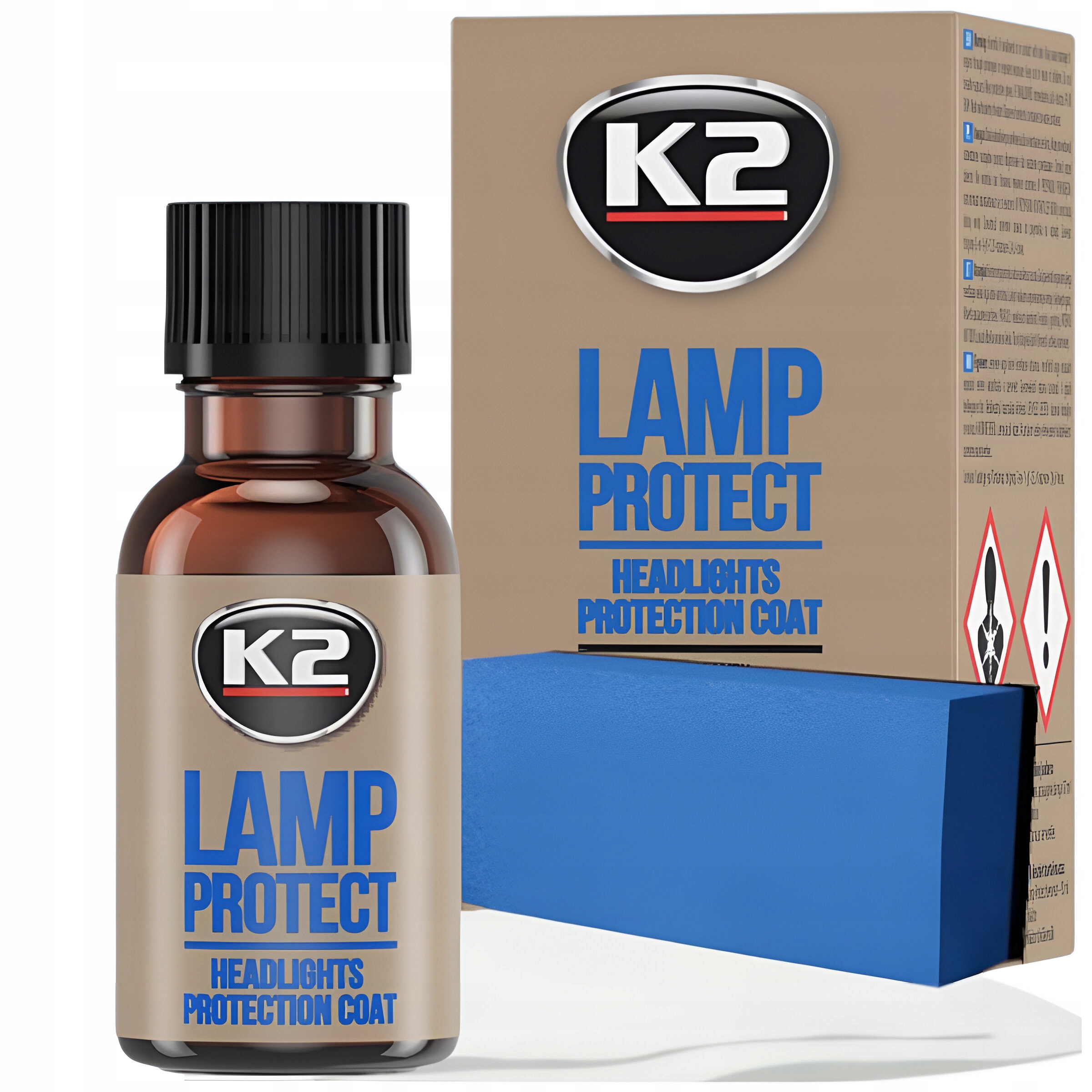 K2 Lamp Protect Skuteczny Zestaw Regeneracji Reflektorów Lamp Samochodu