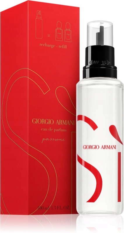 Giorgio Armani Si Passione Intense (2024) – Parfémovaná Voda – Naplň – Volu