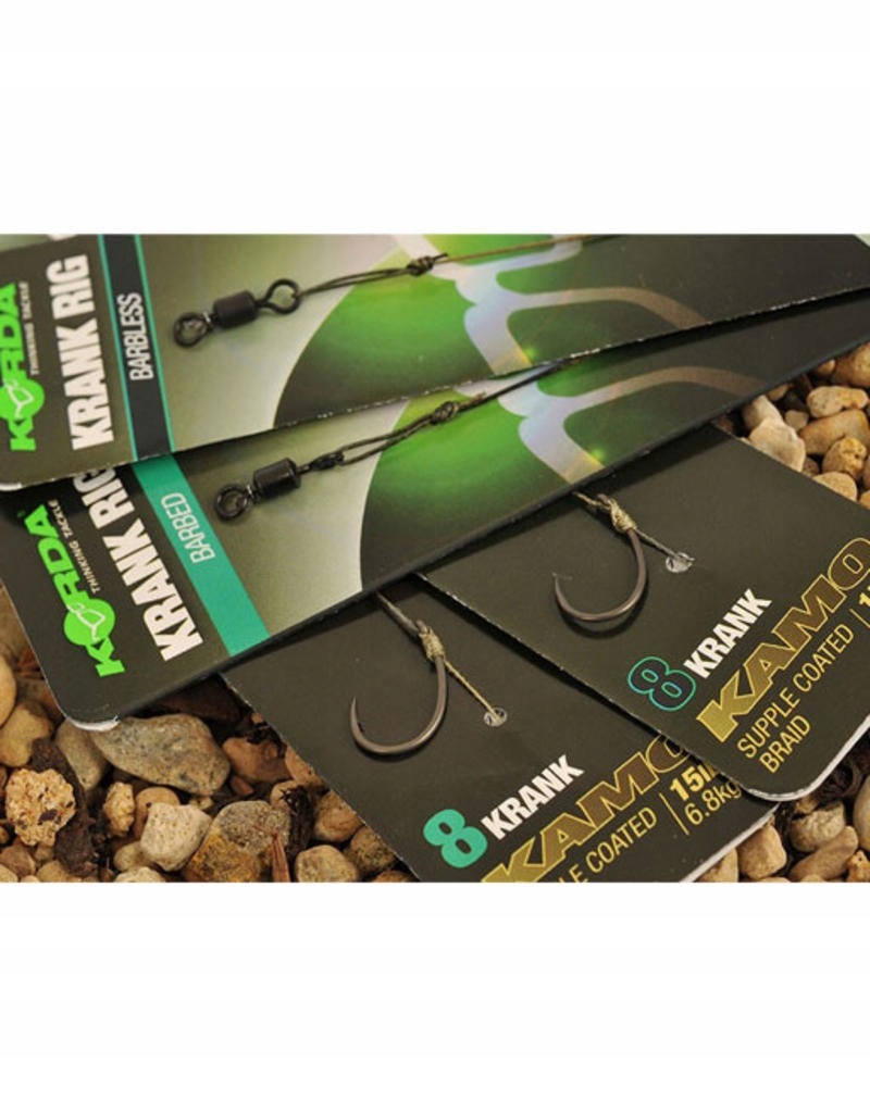 Korda przypon Krank ready rig barbless roz 6