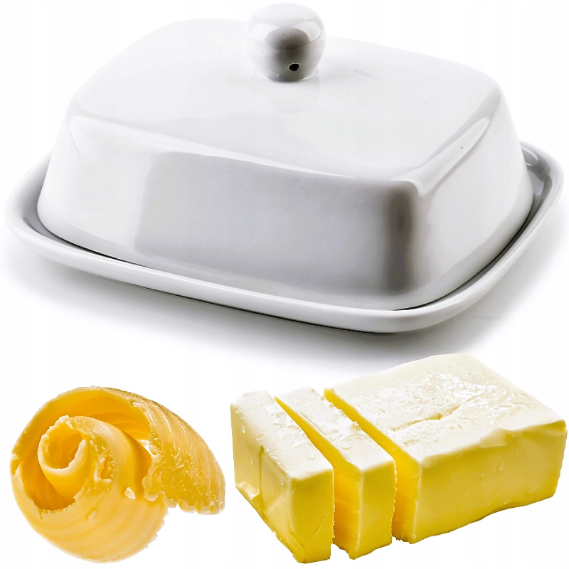 

Mondex Maselniczka Porcelanowa Pojemnik Na Masło